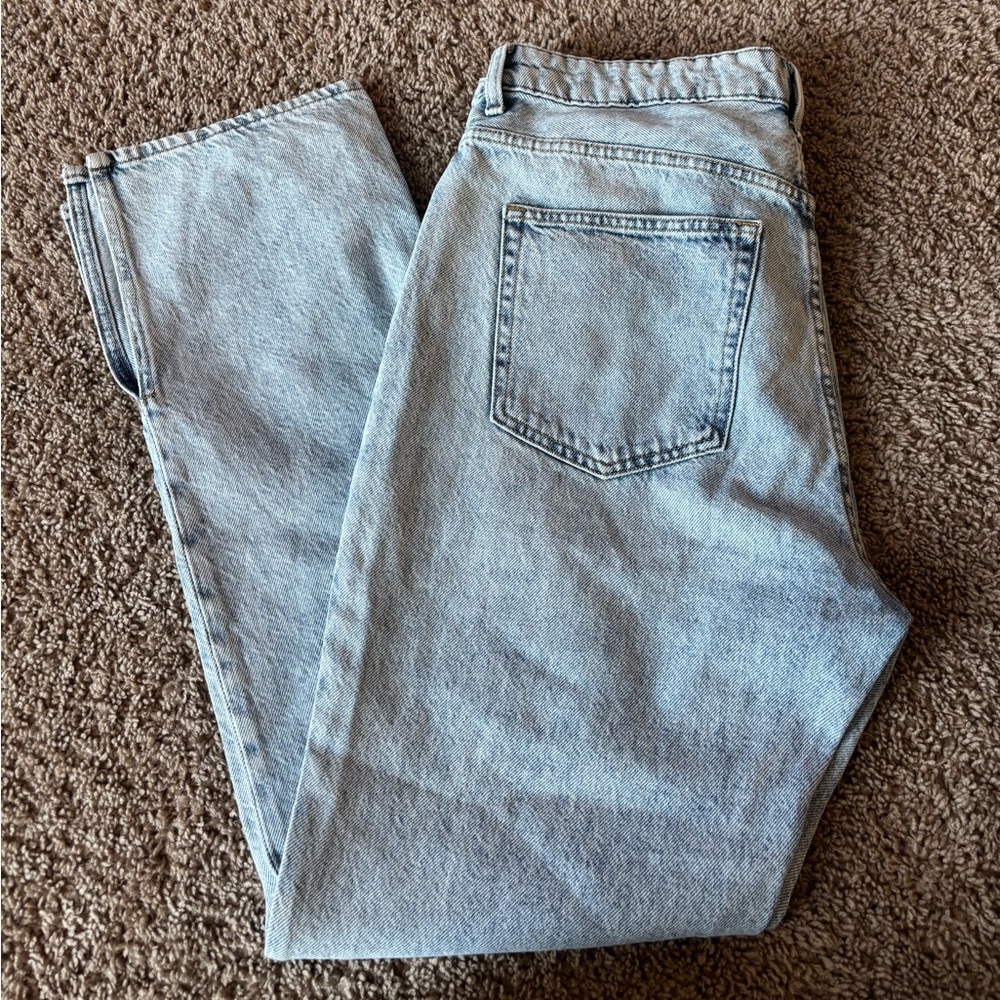 H&M Blue Straight Jeans Classic Style
